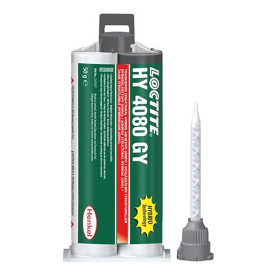 Loctite HY 4080 GY Hybrid Adhesive 50gm Dual Cartridge