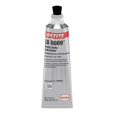 Loctite LB 8009 Heavy Duty Anti-Seize (Metal Free) 207ml Brush Top Tube