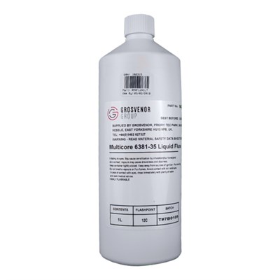Loctite 6381-35 Liquid Flux 1Lt Bottle (meets MIL-F-14256 35%)