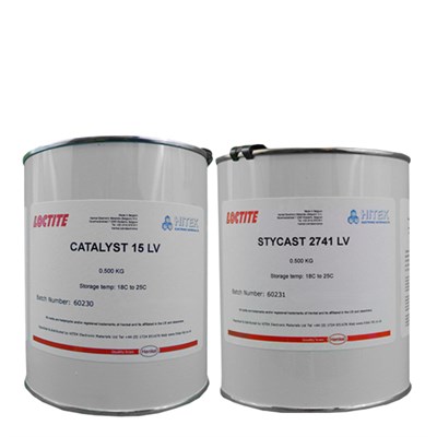 Loctite Stycast 2741 LV & Catalyst 15 LV Epoxy Encapsulant 1Kg Kit