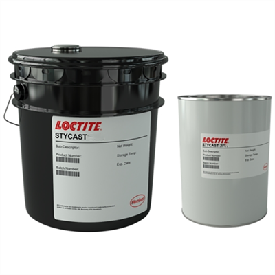 Loctite Stycast 2850FT & Catalyst 24LV Blue Epoxy Encapsulant 1Kg Kit