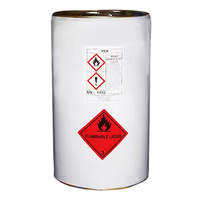 MEK (Methyl Ethyl Ketone) 25Lt Drum *BS1940