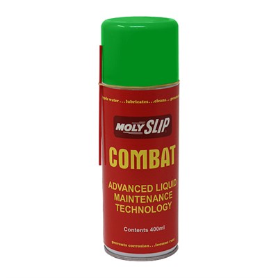 Molyslip Combat A88 Anti-Corrosive Releasing & Lubricating Fluid 400ml Aerosol