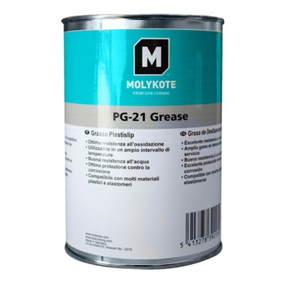 MOLYKOTE™ PG 21 Plastislip Silicone Grease 1Kg Tin