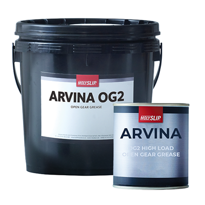 Molyslip Arvina OG2 High Load Open Gear Grease