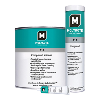 MOLYKOTE™ 111 Silicone Compound available in various sizes