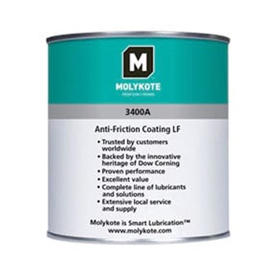 MOLYKOTEâ„¢ 3400A Aero Anti Friction Coating 1Kg Can *SAE AS 1701 *SAE AS 5272 *PWA 474 *MIL-L-46010D