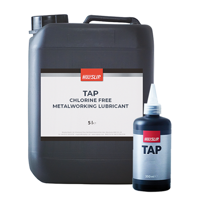 Molyslip TAP Chlorine Free Metalworking Lubricant Liquid in various sizes