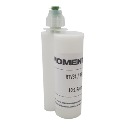 Momentive RTV 31 High Temp Potting Silicone Red and 9811 Deep Cure Catalyst 10:1 S/S 250ml Cartridge