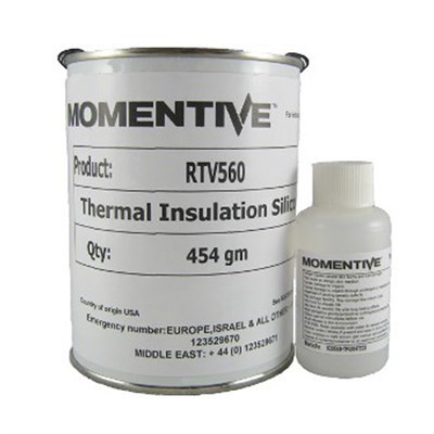 Momentive RTV 560 Electronic Silicone Compound Red and DBT Catalyst 1Lb (454gm) Kit (Freezer Storage -18°C)