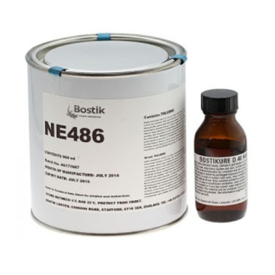 Bostik NE486 Solvent Borne Adhesive (with Bostikure D40) 1Lt Kit *AFS1413