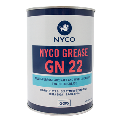 Nyco Grease GN 22 1Kg Can *MIL-PRF-81322G *G-395