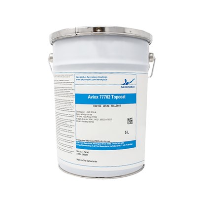 Akzo Aviox 77702/044163 Off White Polyurethane Topcoat in various sizes