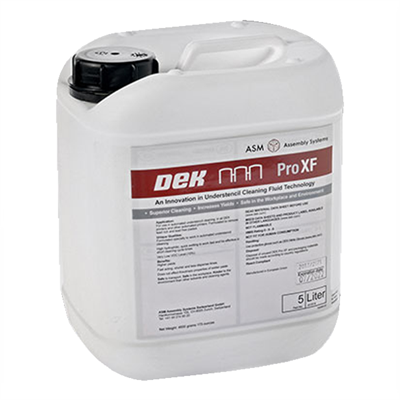DEK Pro XF Cleaning Agent 5Lt Pack