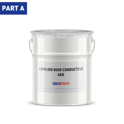 Socomore LBYH 205 Black Anti-Erosion Topcoat 4Kg Can
