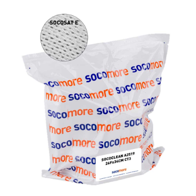 Socomore Socosat E Sococlean A2519 26cm x 34cm Wipes (Pack of 100 Wipes)