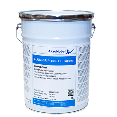 AkzoNobel Alumigrip 4450/G00003 Clear Coat 5Lt Can
