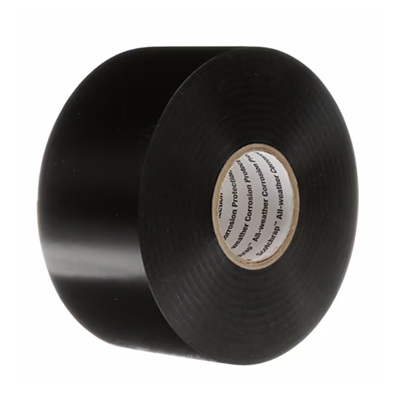 3M Scotchrap Black Vinyl Corrosion Protection Tape 50 50.8mm x 30.48Mt Roll