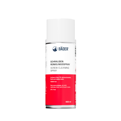 Lackfabrik Bader Screw Cleaning Spray 400ml Aerosol