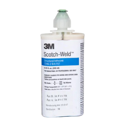 3M Scotch-Weld EC-7246-2 FST B/A Structural Epoxy Adhesive 48.5ml Cartridge