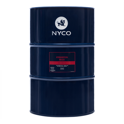 Nyco Hydraunycoil FH 51 208Lt Drum MIL-PRF-5606 H H-515