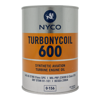Nyco Turbonycoil 600 1USQ Can *SAE-AS5780 (O-156)