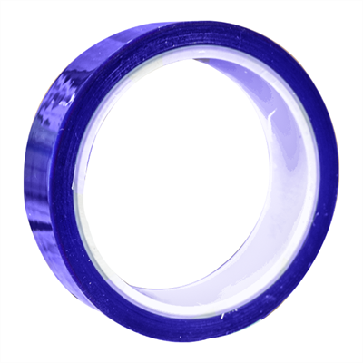 Scapa 1601 Polyester Silicone Masking Tape Blue 25mm x 33Mt Roll