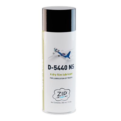 Zip-Chem D-5440 NS Fluorocarbon Dry Lubricant 12oz Aerosol