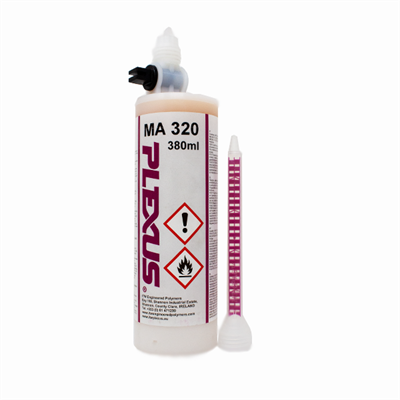 Plexus MA320 Adhesive White 380ml Cartridge