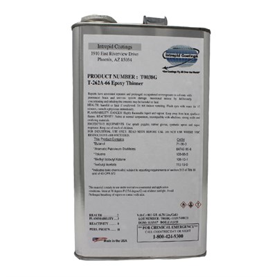 Intrepid Coatings T-262 A-66 Epoxy Thinners 1USG Can