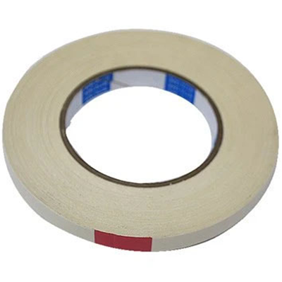 NITTO P-55 Natural White Flame Retardant Double Coated Cloth Carpet Tape 12mm x 23Mt Roll *BMS5-133H Type ll Class 1 *ABS 5648A Issue 13 *14 CFR Part 25