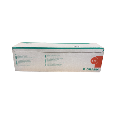 B Braun Omnifix 5ml Luer Syringe (Pack of 100)