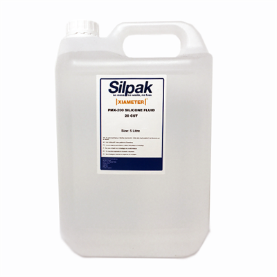 XIAMETER™ PMX 200/20cs Silicone Fluid 5Kg Bottle Commercial Grade