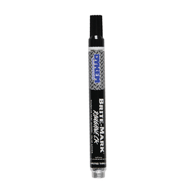 Dykem Brite-Mark Roughneck Medium Tip Fibre Marker Pen