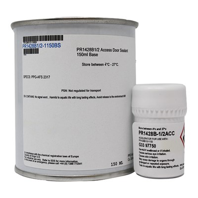 PPG Sealants Europe SAS PR1930-2 High Temperature Sealant 150ml Kit (Freezer Storage -20°C)