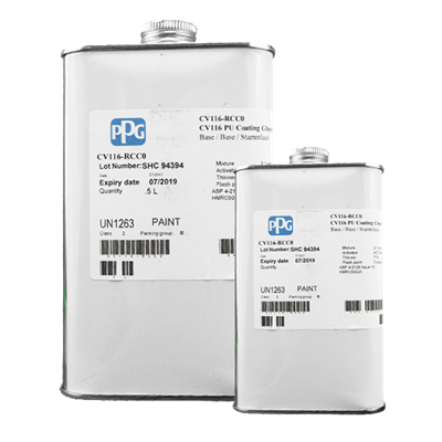PPG CV116 Polyurethane Gloss Coating Clear