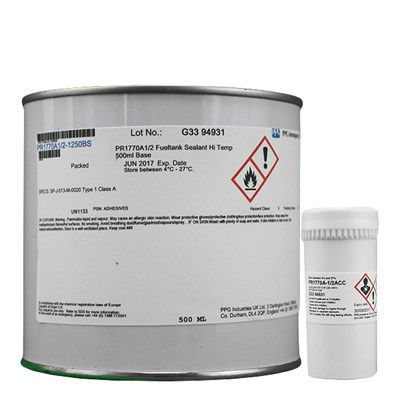 PPG PR1770 A-1/2 Fuel Tank Sealant 500ml Kit *SP-J-513-M-0020/3 Type I Class A Issue 4