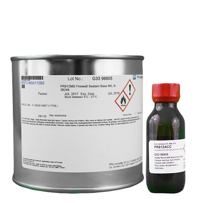 PPG PR812 Firewall Sealant 12Floz Kit *MIL-S-38249 AMDT 3 Type I
