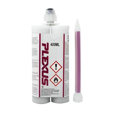 Plexus MA310 Black Methacrylate Adhesive 400ml Dual Cartridge | Silmid