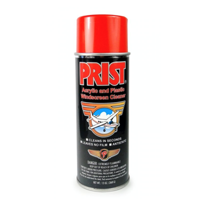 Prist Acrylic, Plastic & Glass Cleaner PG-C13 13oz Aerosol