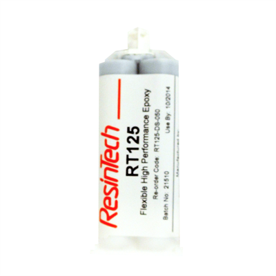 Resintech RT125 Epoxy Adhesive 50ml Dual Cartridge