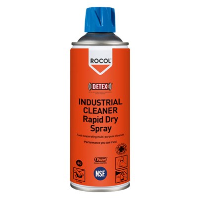 Rocol Industrial Cleaner Rapid Dry Spray 300ml Aerosol Can