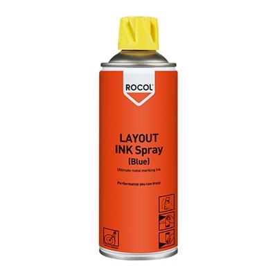 ROCOL® Layout Ink Spray Blue 400ml Aerosol