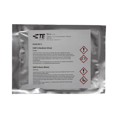 TE-Connectivity (was Raychem) S1125 Kit5 Two Part Epoxy Paste (Pack of 1 x 10gm Sachet)