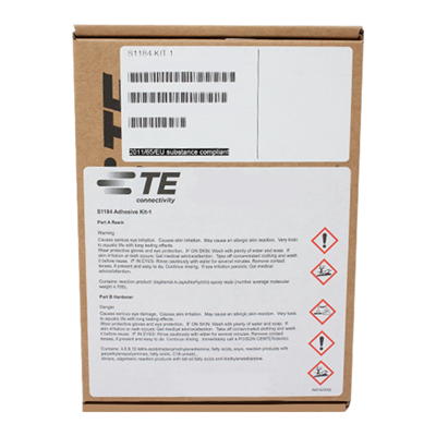 TE-Connectivity (was Raychem) S1184 Kit1 Two Part Electronically Conductive Epoxy 2 x 20ml Syringe