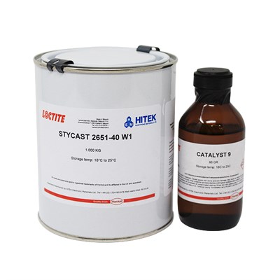Loctite Stycast 2651-40 W1 Epoxy Encapsulant & Catalyst 9 1Kg Kit