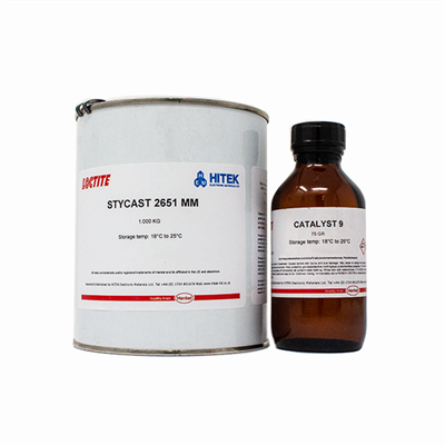 Loctite Stycast 2651MM with Catalyst 9 Epoxy Encapsulant 1Kg Kit