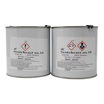 3M Scotchcast No.10 Electrical Filled Thixotropic Epoxy Liquid Resin 500gm A/B Kit