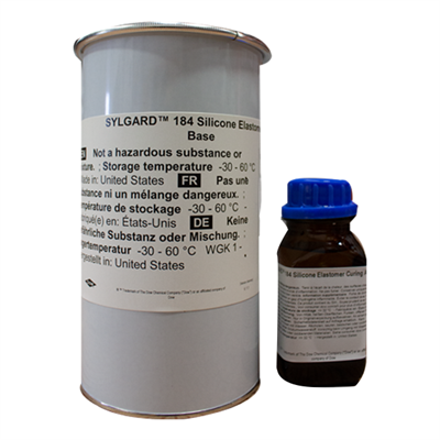 SYLGARD™ 184 Clear Silicone Encapsulant in various sizes