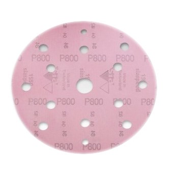 Siafilm 1950 15 Hole 800 Grit 150mm Disc (Pack of 50)